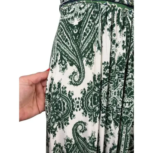 Moulinette Soeurs Anthropologie Brisbane Maxi Dress Women's Medium Paisley Print - Picture 5 of 11